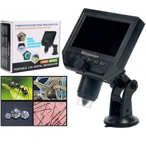 Καινοτόμο Φορητό Ψηφιακό Ψηφιακό Μικροσκόπιο LCD G600 4,3 ιντσών LCD  3.6MP