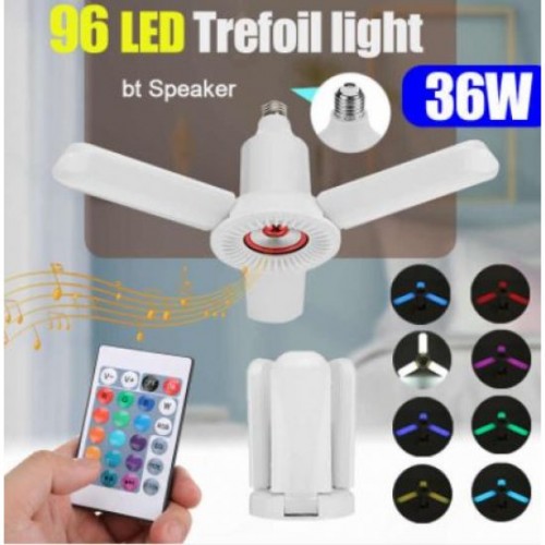 ΑΝΑΔΙΠΛΟΥΜΕΝΗ ΛΑΜΠΑ E27 DEFORMATION MUSIC LAMP 36W BLUE