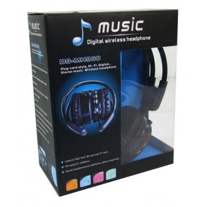 DS-MH960 Αναδιπλώμενα ασύρματα Στερεοφωνικά ακουστικά MP3 Μουσική-ραδιόφωνο