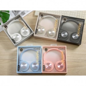 Παιδικά Ακουστικά Κεφαλής GJBY Extra Bass GJ-27/jack 3,5mm - Ροζ