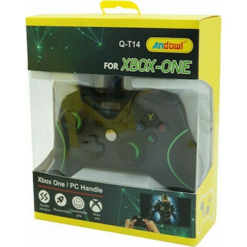 ΕΝΣΥΜΑΡΤΟ ΧΕΙΡΙΣΤΗΡΙΟ ΓΙΑ XBOX ONE / PC ANDOWL Q-T14