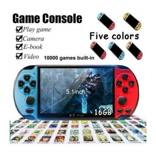 X7 PLUS ΦΟΡΗΤΗ ΠΑΙΧΝΙΔΟΜΗΧΑΝΗ 5.1″ Χ7 Plus 5.1 HANDHELD GAME CONSOLE 
