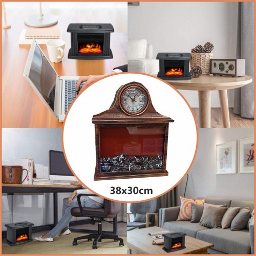 Ηλεκτρικό Τζάκι 38x30cm Θέρμανσης και διακόσμησης φλόγας 