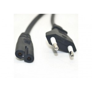 Καλώδιο Τροφοδοσίας 2Pin Schuko (1.5m) LAPTOP-ΡΑΔΙΟ