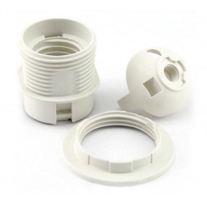 Στήριγμα λαμπτήρα E27 (Πλήρης με σπείρωμα)