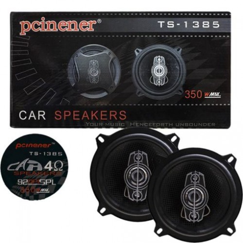 Ηχεία αυτοκινήτου Pcinener TS-1385 350W 4Ohm 5.25″ 13cm