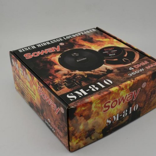 Ηχείο αυτοκινήτου Soway SM-810 350W 4OHM 8inh 89db