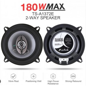 Ζευγάρι 180W 5 ιντσών 13cm 2Way Αυτοκίνητο Ομοαξονικά Ηχεία Hifi