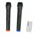Hχητικό πακέτο PA-212BT Bluetooth-SD card-USB 2 Ασύρματα μικρόφωνα 2x100W
