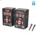 Hχητικό πακέτο PA-212BT Bluetooth-SD card-USB 2 Ασύρματα μικρόφωνα 2x100W