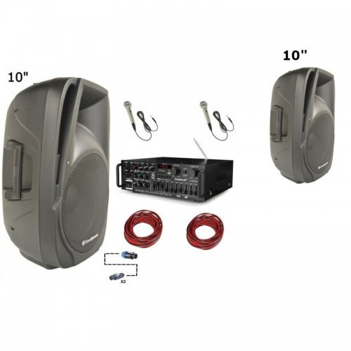 dj-LIVE PARTY Ηχητικό πακέτο POULA#300W για μουσική-τραγούδι