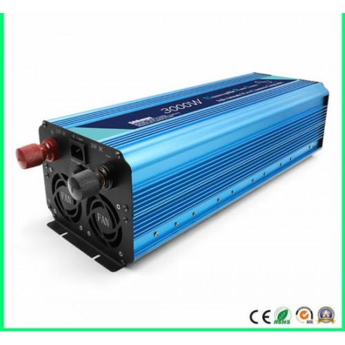 Inverter Καθαρού Ημιτόνου 12V-24V σε 220V 3000W Power Inverter 