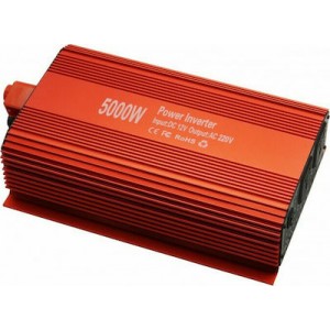Inverter Αυτοκινήτου 5000W για Μετατροπή 12V DC σε 220V AC