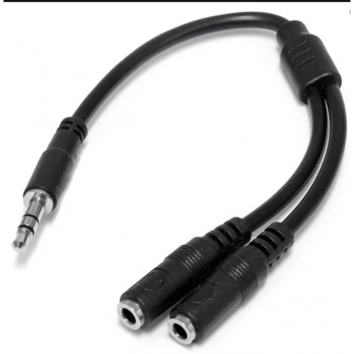 Καλωδίου ήχου 3 Pin αρσενικό μίνι 3,5mm σε 2 θηλυκά 3 Pin αρσενικό μίνι βύσμα 3,5mm