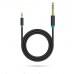 Καλώδιο ήχου 3.5mm σε 6.35mm 2.0μ.επίχρυσο αρσενικό-αρσενικό Q-HD724