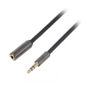 Καλώδιο ήχου προέκτασης 3.5mm-3.5mm Αρσενικό - Θηλυκό 2m Q-HD624