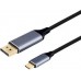 Καλώδιο Type-C σε DisplayPort 2M 4K Ultra HD Q-HD614