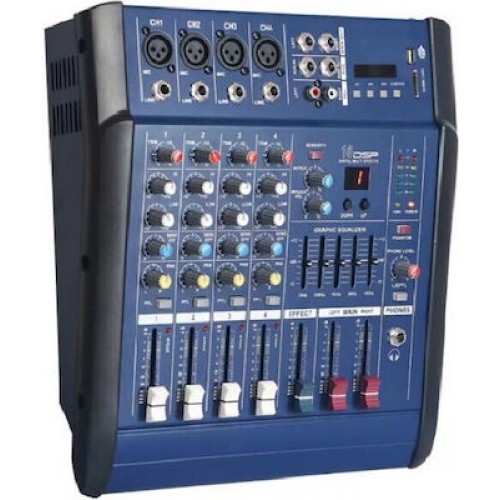 Κονσόλες Αυτοενισχυόμενες PMX-402D 2x250W Εφέ-usb/mp3-sd/card-Bluetooth Κονσόλες Αυτοενισχυόμενες PMX-402D 2x250W Εφέ-usb/mp3-sd/card-Bluetooth