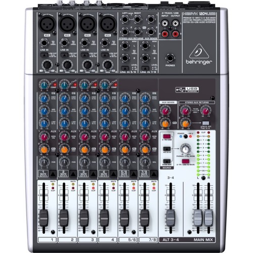 BEHRINGER Xenyx 1204USB 12-Input 2/2-Bus USB/Audio Interface Κονσόλα ήχου