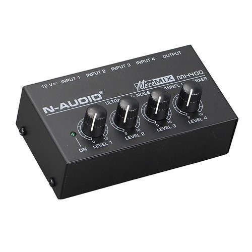 N-AUDIO MX400 Κονσόλα μίξης μικρού μεγέθους N-AUDIO MX400 Κονσόλα μίξης μικρού μεγέθους