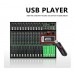 Επαγγελματική Κονσόλα-Μίκτης GAX-PK12 equalizer USB BT 