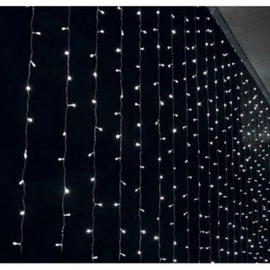 Χριστουγεννιάτικα Λαμπάκια Led Βροχή-Κουρτίνα 3m x 1.8m