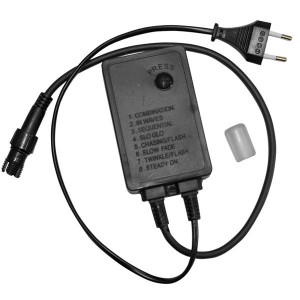 Τροφοδοτικό φωτοσωλήνα στρογγυλό Φ13mm IP44 με διακόπτη ρύθμισης