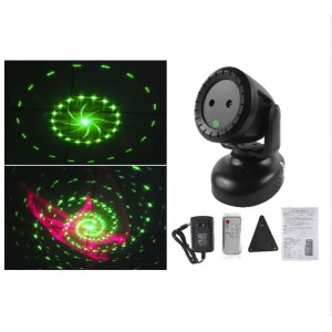 LSY-088 Πολύχρωμο LASER mp3  κινούμενο με ασύρματο τηλεχειριστήριο 