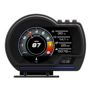 Οθόνη OBD2 Smart Car HUD Gauge Ψηφιακή P6 AL