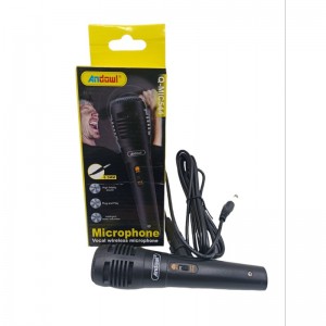 ΕΝΣΥΡΜΑΤΟ ΜΙΚΡΟΦΩΝΟ ΚΑΡΑΟΚΕ ΚΑΛΩΔΙΑΚΟ ANDOWL Q-MIC544