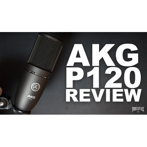 AKG PERCEPTION-120 ΜΙΚΡΟΦΩΝΟ ΠΥΚΝΩΤΙΚΟ ΜΕΓΑΛΟΥ ΔΙΑΦΡΑΓΜΑΤΟΣ ΜΑΥΡΟ