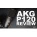 AKG PERCEPTION-120 ΜΙΚΡΟΦΩΝΟ ΠΥΚΝΩΤΙΚΟ ΜΕΓΑΛΟΥ ΔΙΑΦΡΑΓΜΑΤΟΣ ΜΑΥΡΟ