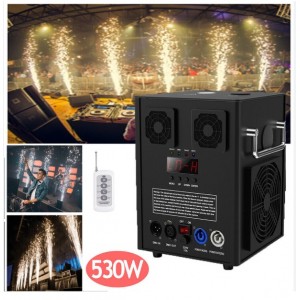 Cold Spark Firework Machine Effect DMX Machine Wedding 530W