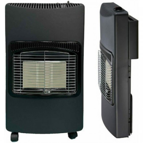 ARGI GAS JULIA ΚΕΡΑΜΙΚΗ ΣΟΜΠΑ ΥΓΡΑΕΡΙΟΥ ΑΝΑΔΙΠΛΟΥΜΕΝΗ 4200KW ΜΑΥΡΗ 420x140x730CM