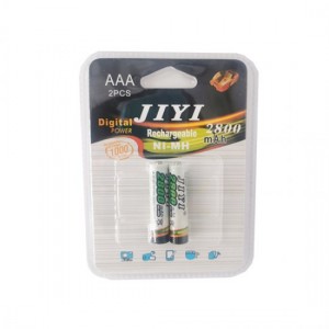2 ΕΠΑΝΑΦΟΡΤΙΖΟΜΕΝΕΣ ΜΠΑΤΑΡΙΕΣ AAA RECHARGEABLE NI-MI 2800MAH JIYI