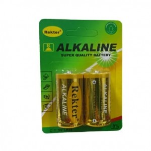 Αλκαλική Μπαταρία 1.5V LR20 – Alkaline battery