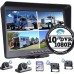 Πακέτο Φορτηγών 4 Κάμερες & Οθόνη 10.1" 1080P & ενσωματωμένο DVR SD CARD