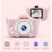 Επαναφορτιζόμενη Ψηφιακή Παιδική Φωτογραφική Μηχανή-Κάμερα με Διπλό Φακό 