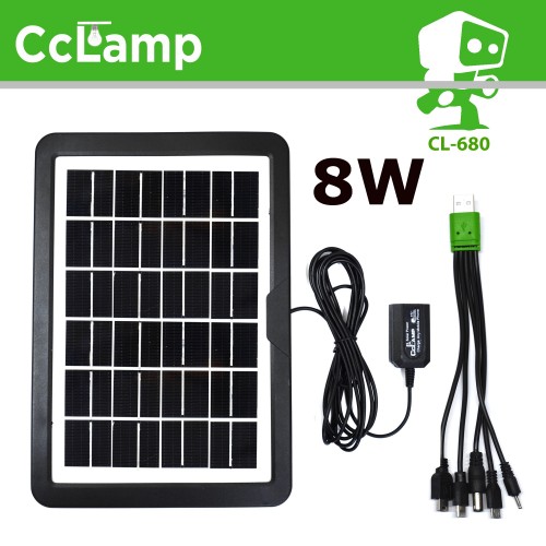 ΠΑΝΕΛ- Φορτιστής Κινητού Τηλεφώνου CCLamp CL-680 8W Solar