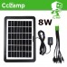 ΠΑΝΕΛ- Φορτιστής Κινητού Τηλεφώνου CCLamp CL-680 8W Solar