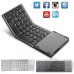 Ασύρματο Αναδιπλούμενο Πληκτρολόγιο με Touchpad 