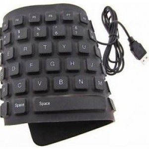 Ελαστικό Πληκτρολόγιο Σιλικόνης Για Pc – Laptop Με USB 