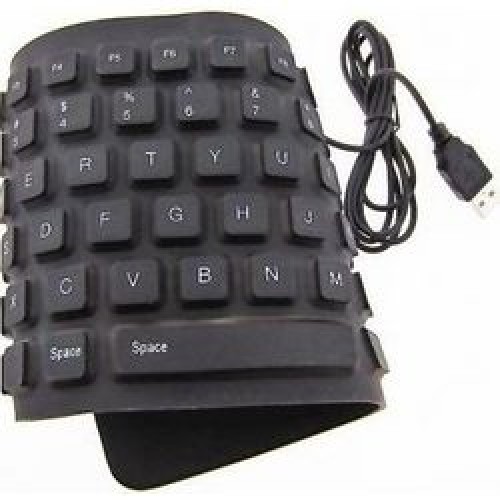 Ελαστικό Πληκτρολόγιο Σιλικόνης Για Pc – Laptop Με USB 