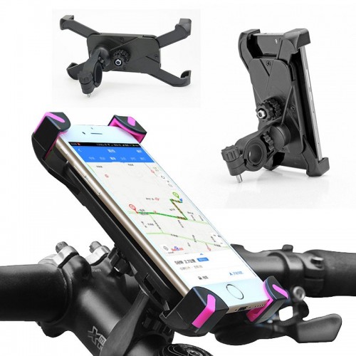 Περιστρεφόμενη Βάση Στήριξης Κινητού 4"~5.5" Στο Ποδήλατο 