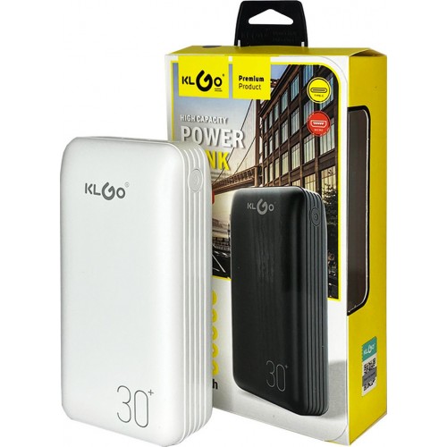 POWER BANK 30000mAh KLGO KP-88 2 θύρες USB-A