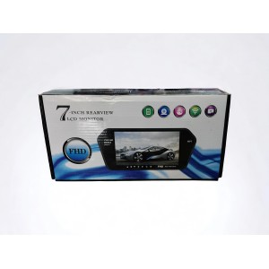 Καθρέφτης Αυτοκινήτου-Οθόνη - Μόνιτορ 7" USBSD-MP3-MP4-MP5 Player