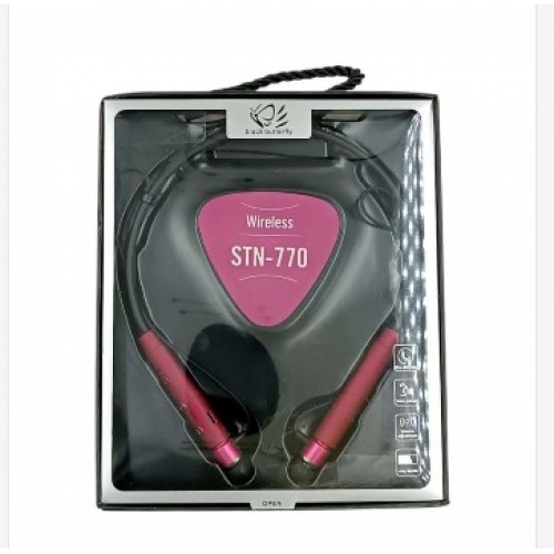 Ασύρματα ακουστικά Bluetooth Margoun STN-770 με μαγνητικό  λουράκι λαιμού 