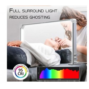 LYX801 LED Επαγγελματικό επιτραπέζιο φωτιστικό νυχιών ασημί