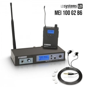 Ασύρματο σύστημα in-ear monitor 6 band 655–679MHz MEI 100 G2 B6