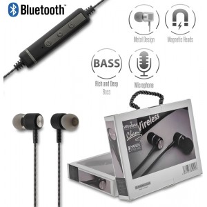 AZ-26 In-ear Bluetooth Handsfree Ακουστικά Ασύρματα Μαγνητικά